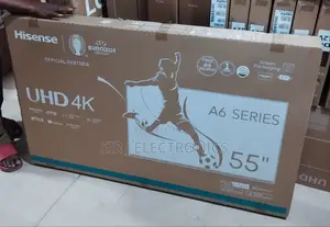 55" Hisense 4k Uhd Smart Tv + Netflix + Youtube + Bluetooth + Warranty