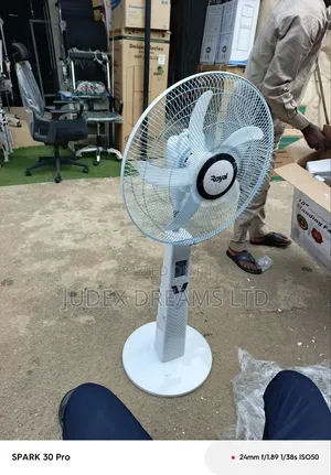 High Quality 18" Rechargeable Royal Fan