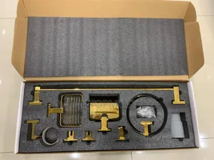 Gold Complete Bathroom Accessories