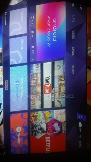 Lg 50inches With Building Showcasing Apps