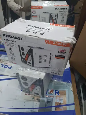 "Perfect Stabilizer for Fridges, TVS More – Firman 2000w"