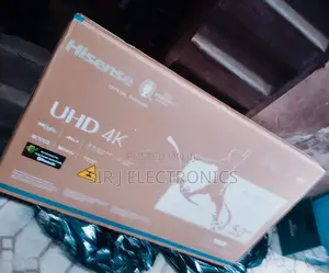Original 50" Hisense 4k Uhd Smart Tv + Netflix + Youtube + Warranty
