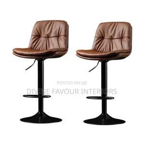 Height Counter Bar Stool (Brown)