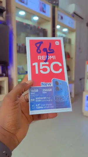 New Xiaomi Redmi 15C 4G 256 GB Blue