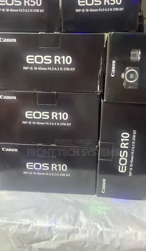 Canon Eos R10 Rf-S 18-45mm Video With Lens