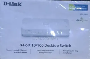 D-Link Des-1008a 8-Port 10/100 Desktop Switch