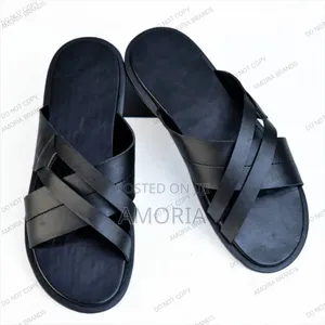 Handmade Men's Leather Slippers