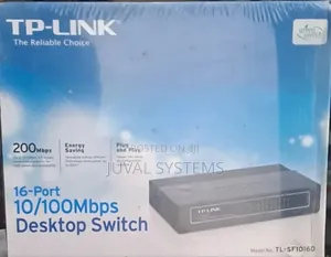 Tp-Link Tl-Sf1016d 16-Port 10/100mbps Desktop Switch