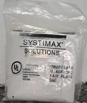 Systimax Solutions M14cf-262 Double Face Plate