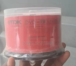 Spindle of TDK DVD-Rw Discs