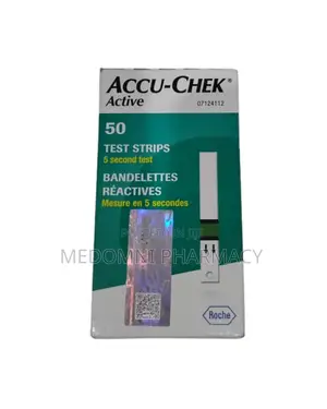Accu-chek Active Glucose Test Strips – 50 Strips