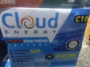 Cloud Energy C10 Tubular Battery 12v 220ah