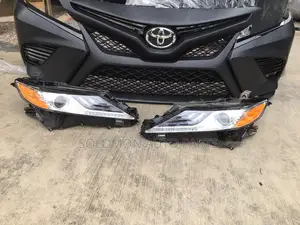 Front Bumper and Headlamp Camry 2018 2020 2022 Sports