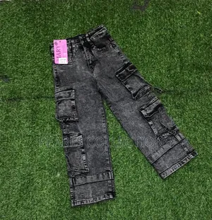Children Baggy Jean Unisex Trousers