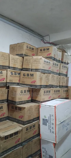 GBM 100ah 12v Deep Cycle Gel Solar Battery