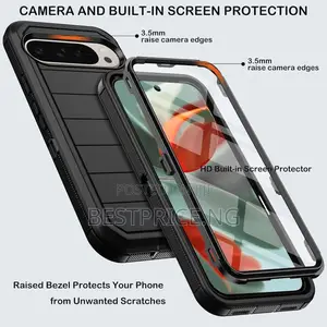 Rugged Defender Case for All Google Pixel 10a/10 / 6/ 7/ 8/ 9 Series