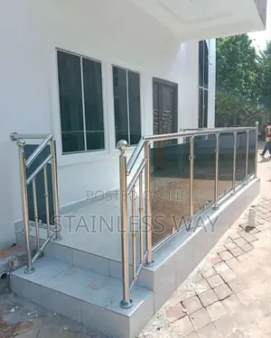 Stainless Handrail Glass