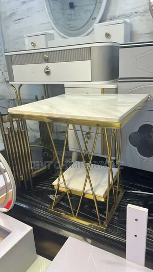 Classic Gold Frame Side Stool