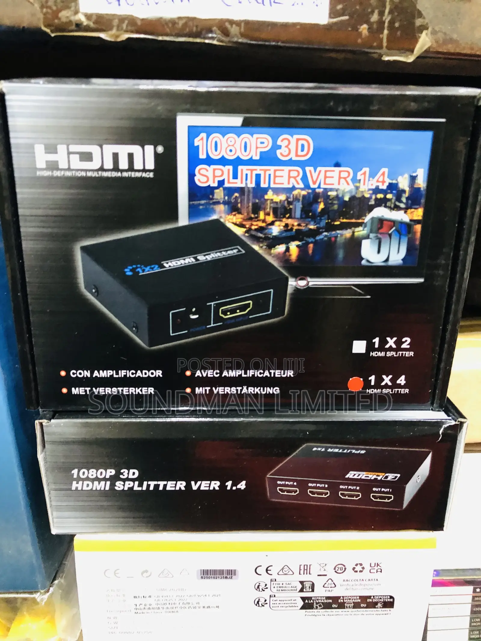 4 Ports Hdmi Splitter