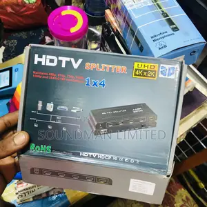 HDTV Splitter 1x4 Hdmi Ports Uhd