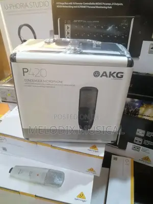Akg P420 Dual Capsule Large Diaphragm Condenser Microphone