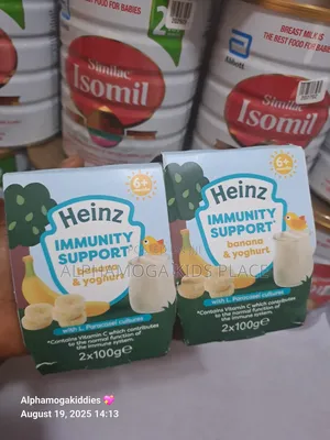 Heinz Immunity Support Yogurt Blends.