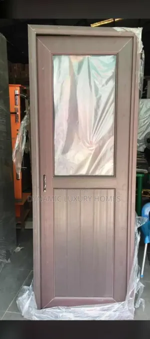 New Modern Toilet Door With Glass
