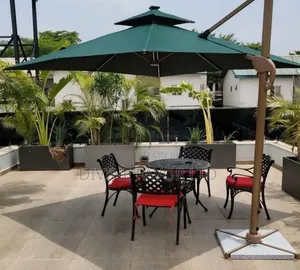Solar Garden Umbrella 9 Feet