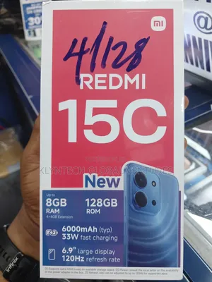 New Xiaomi Redmi 15C 4G 128 GB Red