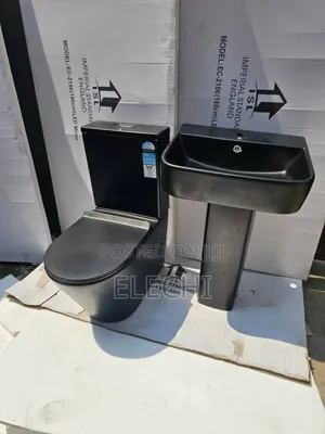 Masters Bathroom Water Closet Wc Black