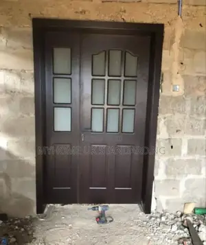 9" Frame 4ft Kitchen to Dinning HDF Wooden Door