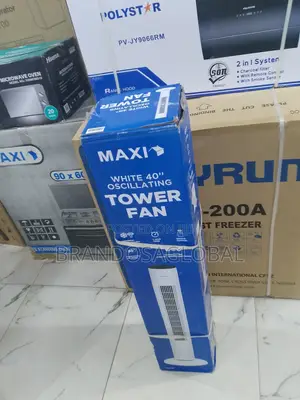 Maxi Tower Fan With Led Display Panel