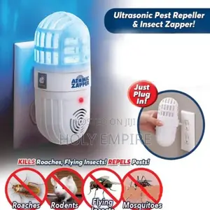Atomiczapper Ultrasonic Mosquito Killer Lamp Rodent Repellent Ant