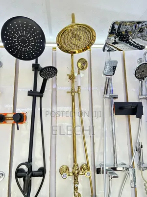 Pure Gold Standing Shower
