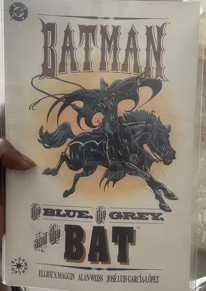 Batman the Blue and Grey and Bat