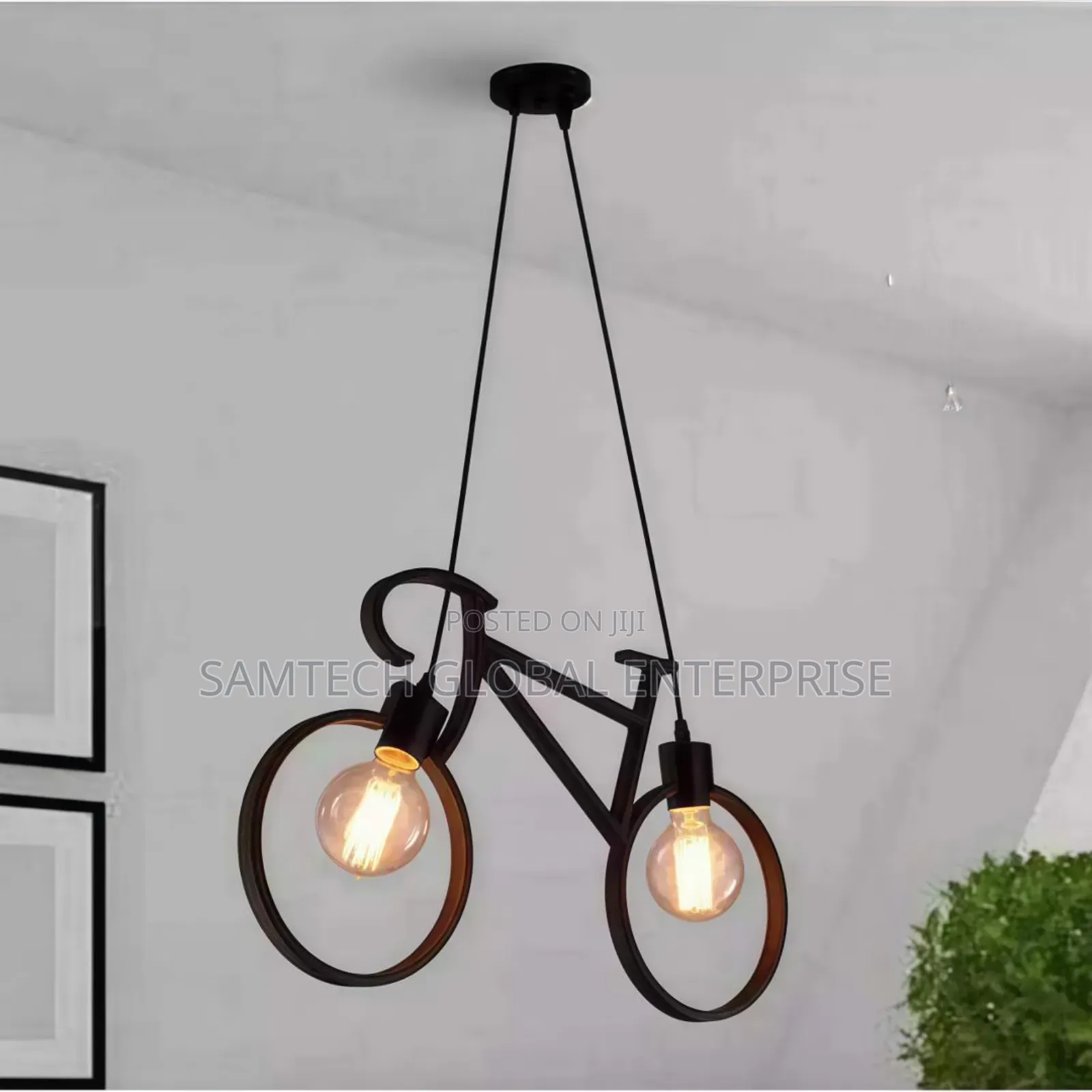 Bicycle Pendant Light 