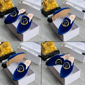 Blue Quality Half Shoe