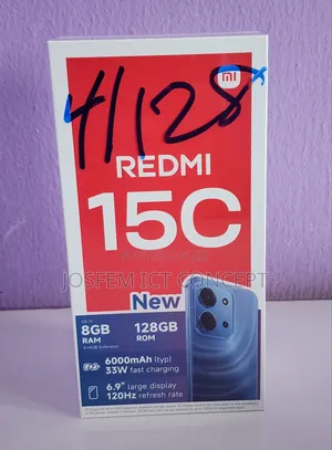 New Xiaomi Redmi 15C 4G 128 GB Blue