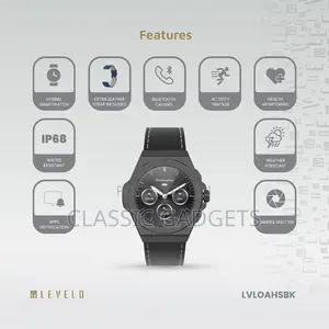 Levelo Oak Automatique Hybrid Smartwatch With Extra Strap