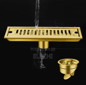Gold Floor Drain