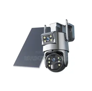 Ubox 4g Solar Dual Lens Camera With Sim Card