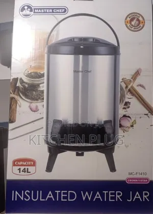 Master Chef Insulated Water Jar - 14l
