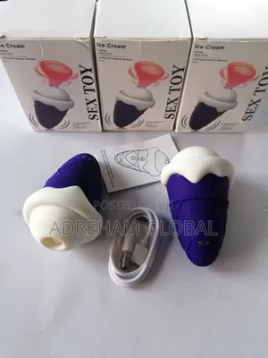 3 in 1 Ice Cream Cone Shape Sucking Vibrator -