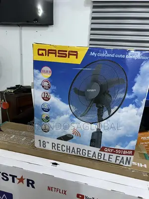 Energy-Saving Qasa Standing Fan With Battery