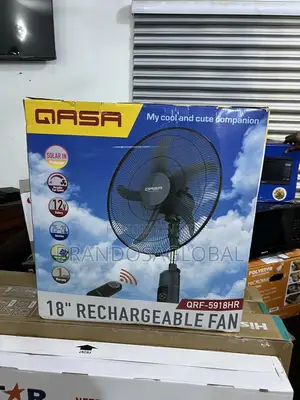 Qasa Rechargeable Fan With Powerful Motor