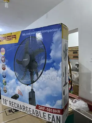 Qasa Fan With Solar Charging Option