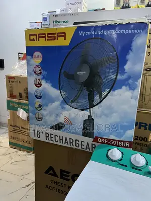 Rechargeable Fan for Bedroom – Qasa QRF-5918hr