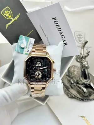 Poedagar Chronograph Waterproof Wristwatch