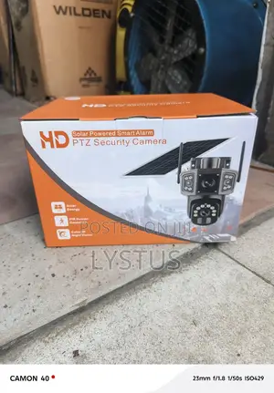 Solar CCTV Camera for Home and Office Monitoring