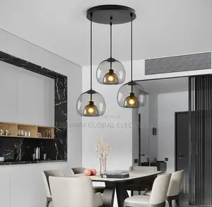 Three One Glass Chandelier